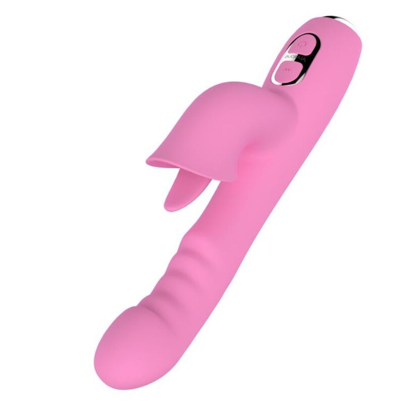 NALONE T-MAY - Premium Dual Stimulator with Push & Oscillating Motion