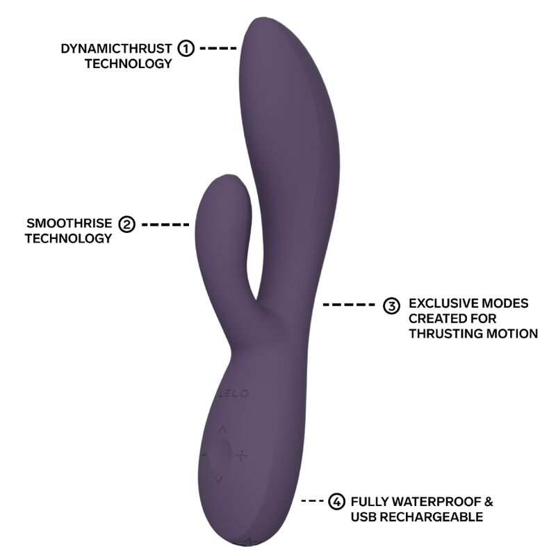 LELO INA THRUST - Premium Dual Stimulator with Dynamic Thrust™ Technology