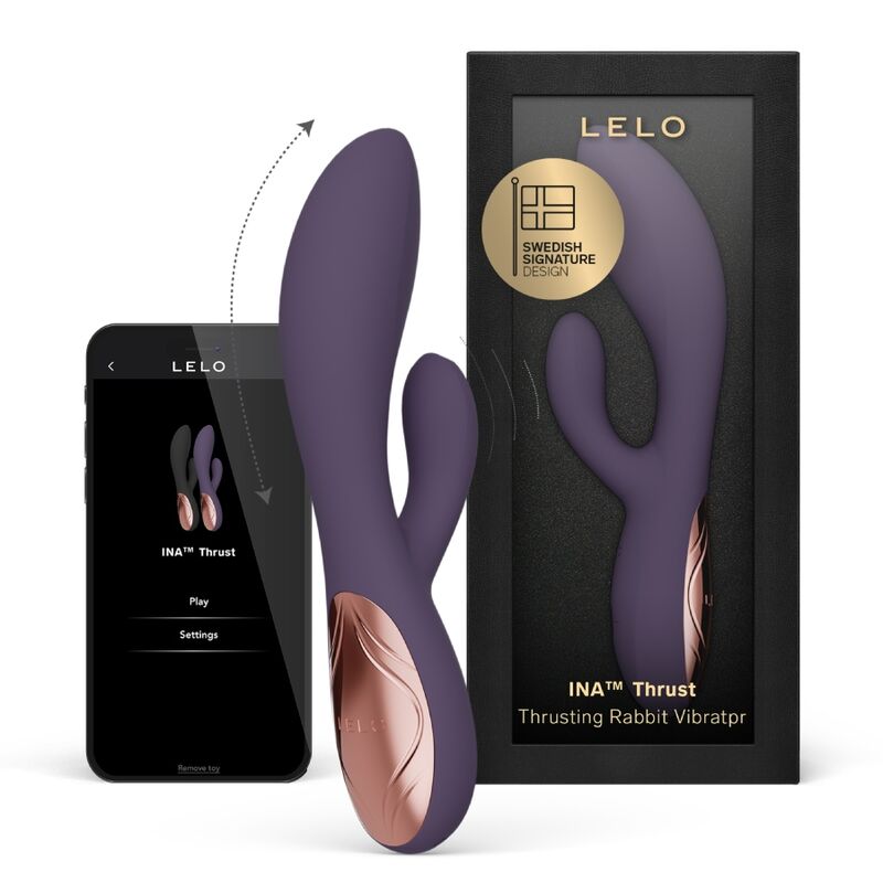 LELO INA THRUST - Premium Dual Stimulator with Dynamic Thrust™ Technology