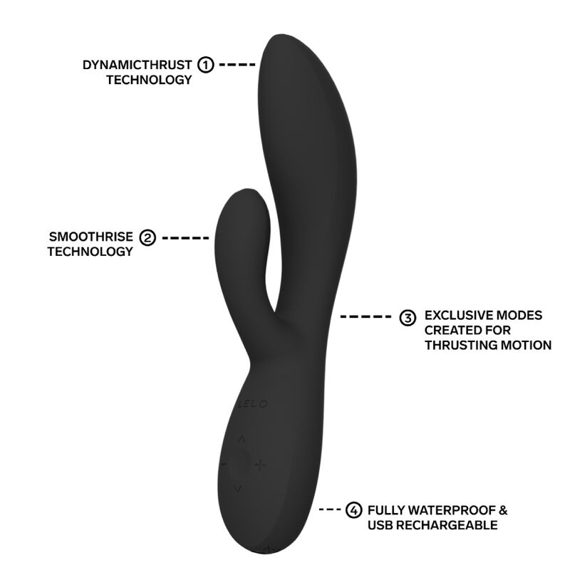 LELO INA THRUST - Rabbit Vibrator with Thrusting Motion & Dual Stimulation
