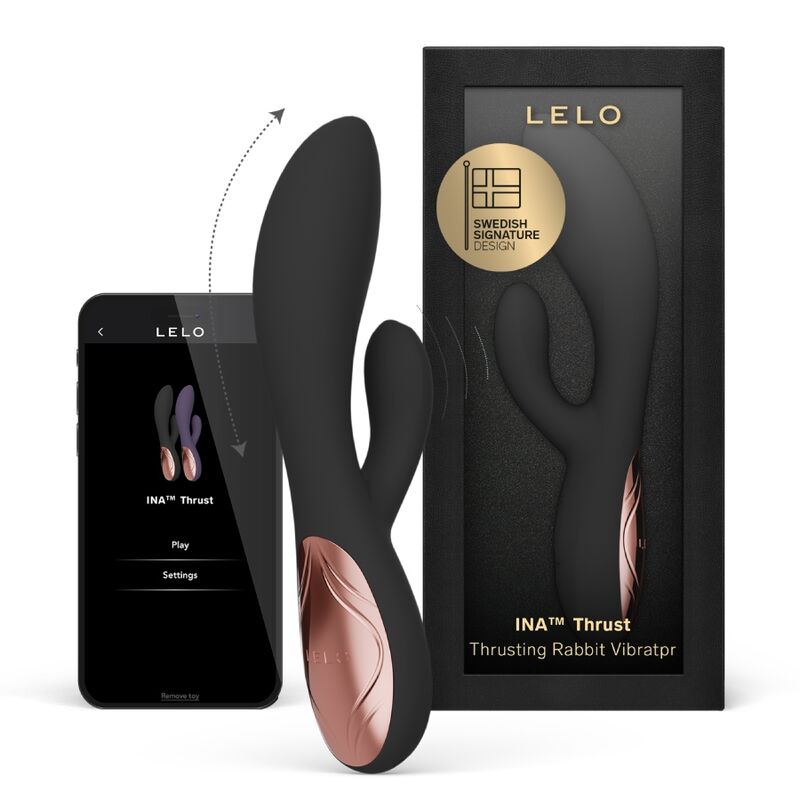 LELO INA THRUST - Rabbit Vibrator with Thrusting Motion & Dual Stimulation