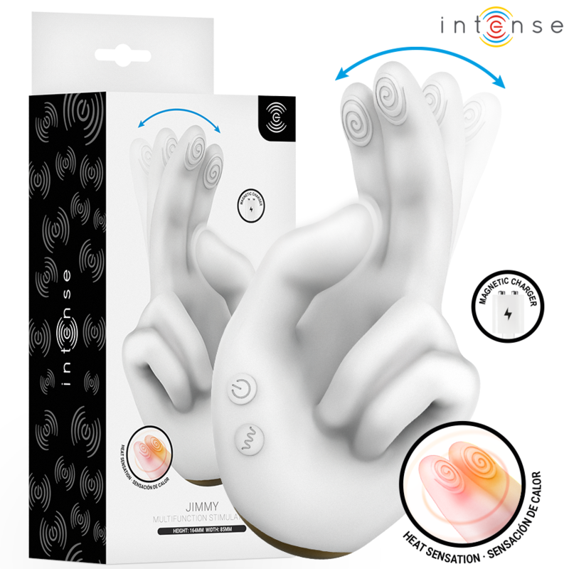 INTENSE JIMMY - Multifunction Personal Massager with Vibration & Warming Function