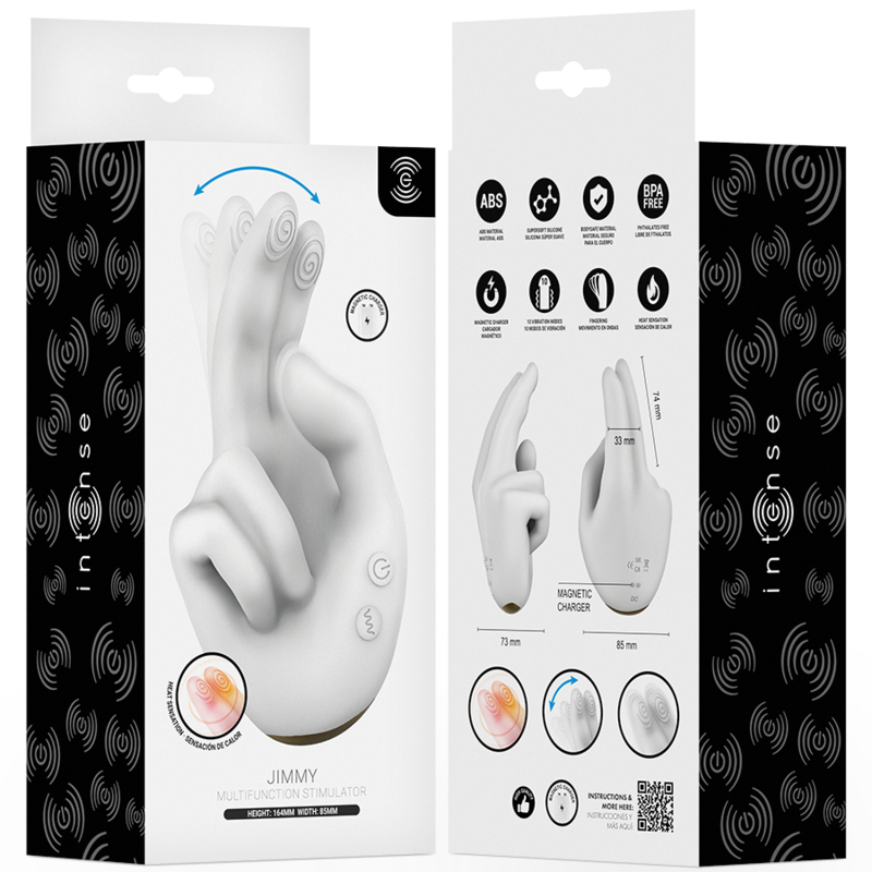 INTENSE JIMMY - Multifunction Personal Massager with Vibration & Warming Function