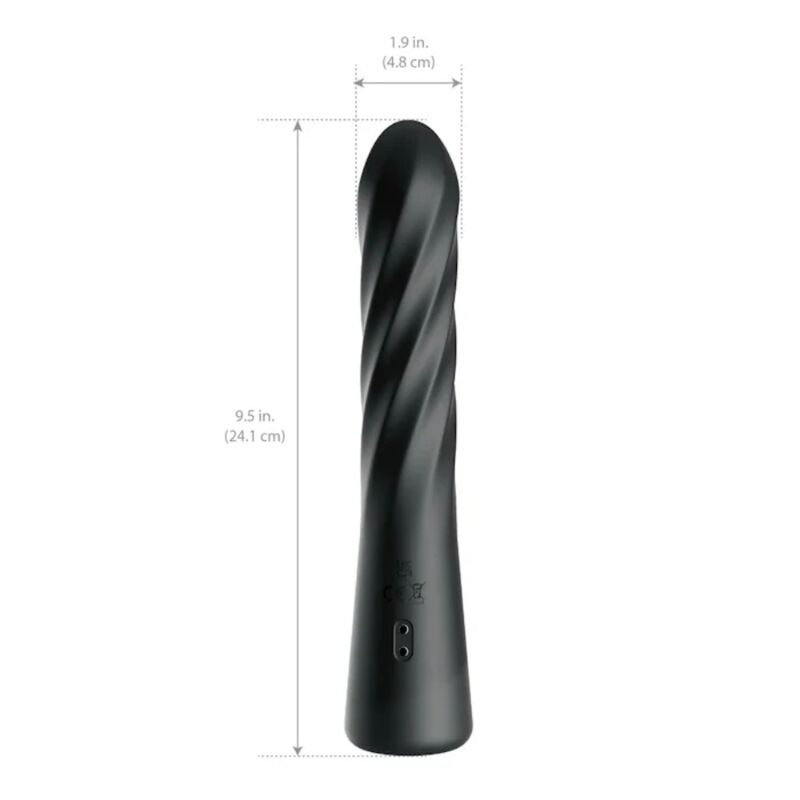 Anal Fantasy Elite Twist Ecstasy – Premium Rechargeable Rotating Anal Massager