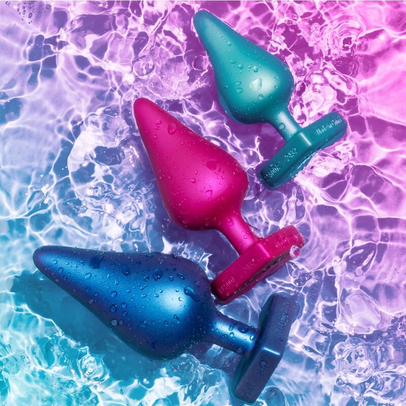 ROMP – luster set premium de pluguri anale din silicon (S/M/L)