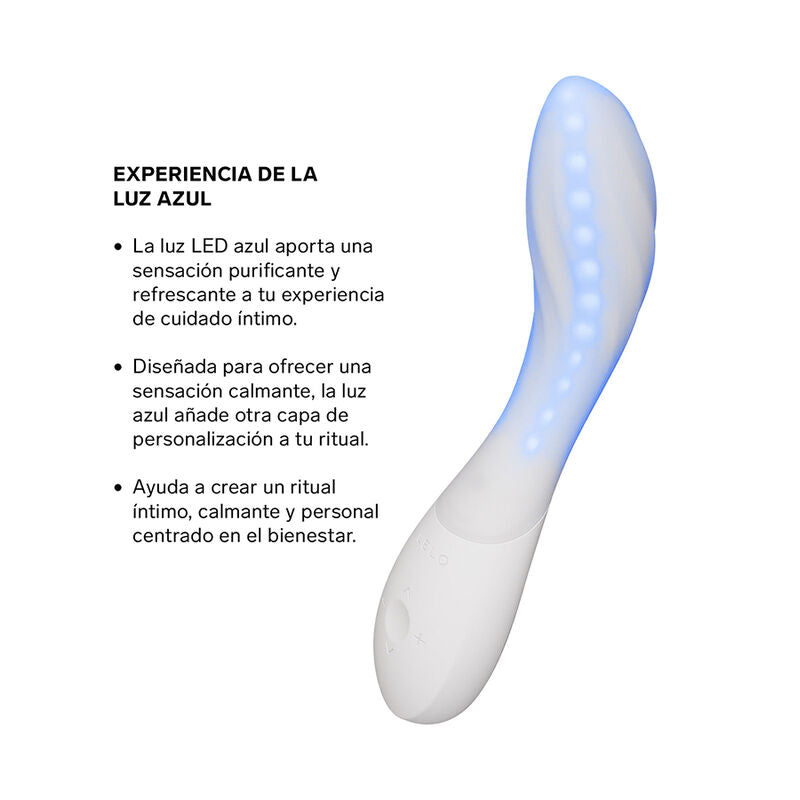 Lelo Mona Spectra – stimulator intim premium cu tehnologie red light, control prin aplicație și reîncărcare USB