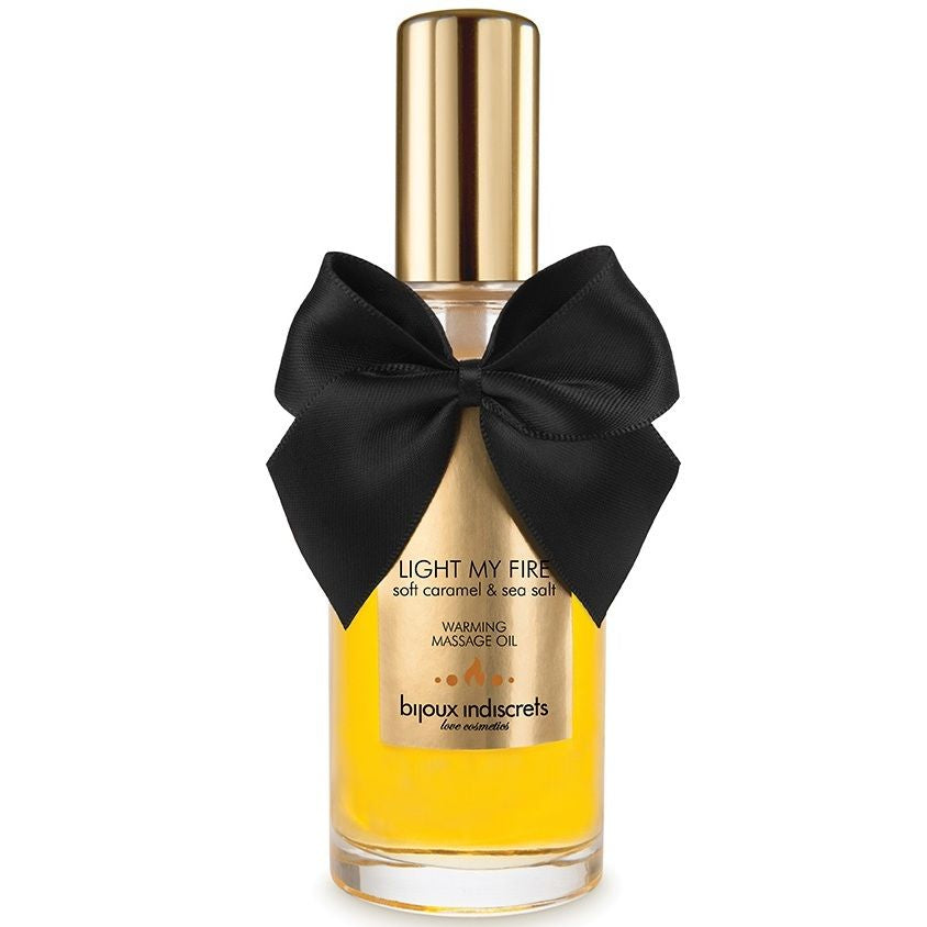 Bijoux - ulei de masaj cu efect termic, aromă de caramel
