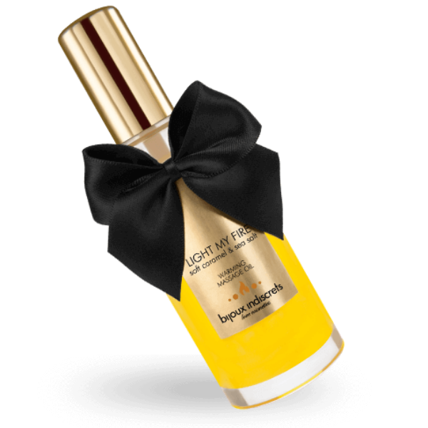 Bijoux - ulei de masaj cu efect termic, aromă de caramel